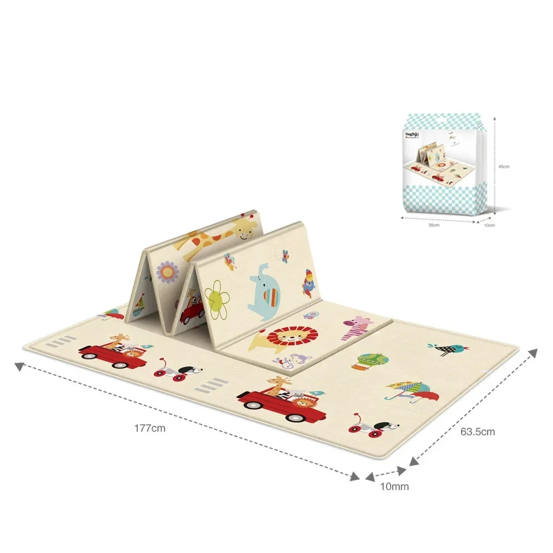 Baby Folding Home Crawling Mat Slip Play Mat Children's Educational Activity Carpet Baby New Things To Protect The Floor