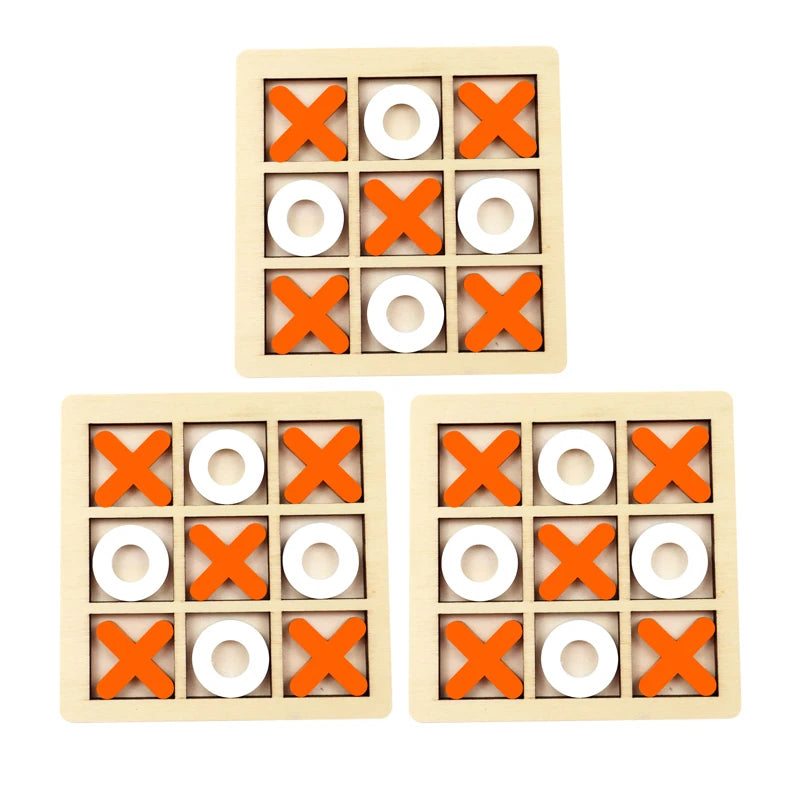 Montessori Wooden Mini Tic Tac Toe