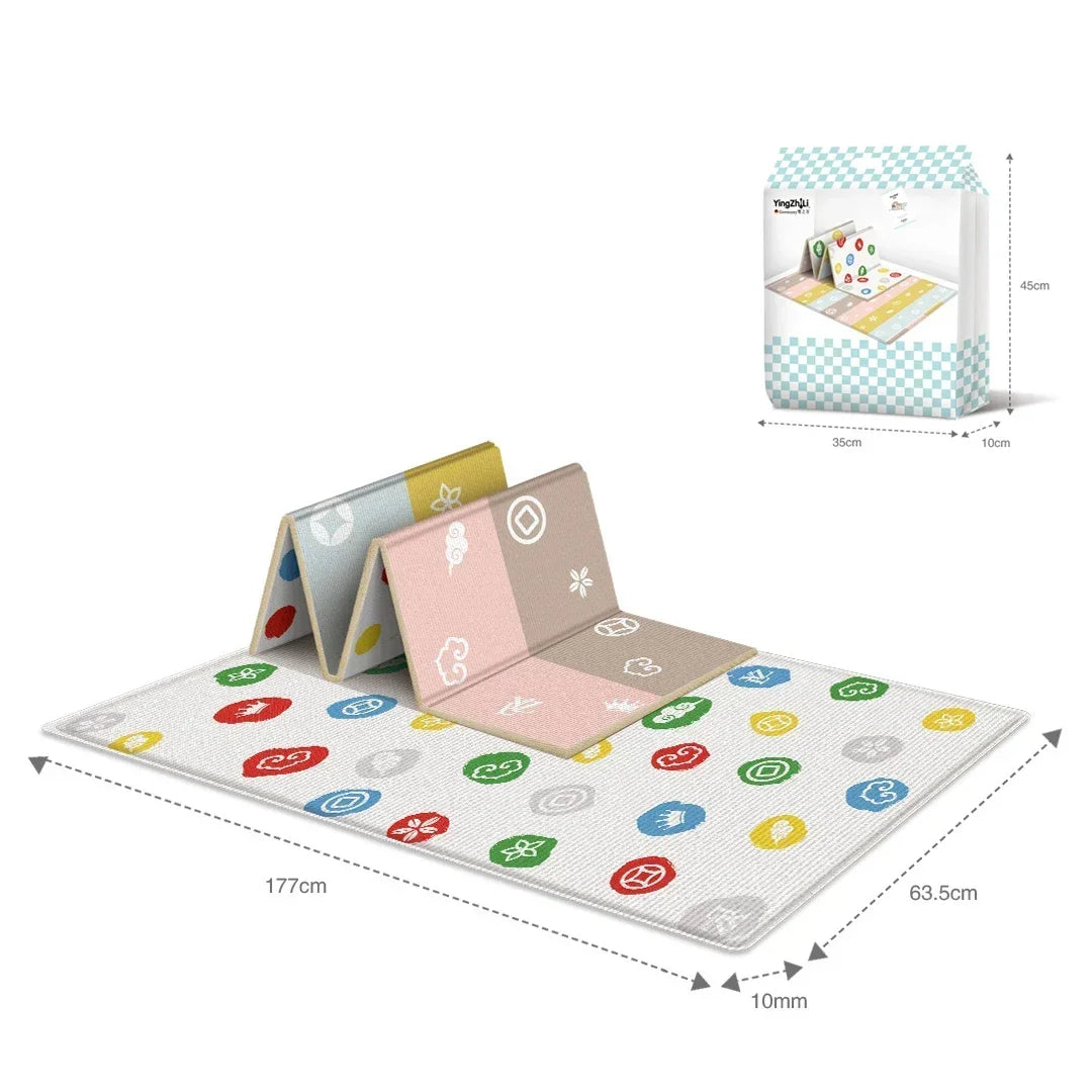 Baby Folding Home Crawling Mat Slip Play Mat Children's Educational Activity Carpet Baby New Things To Protect The Floor