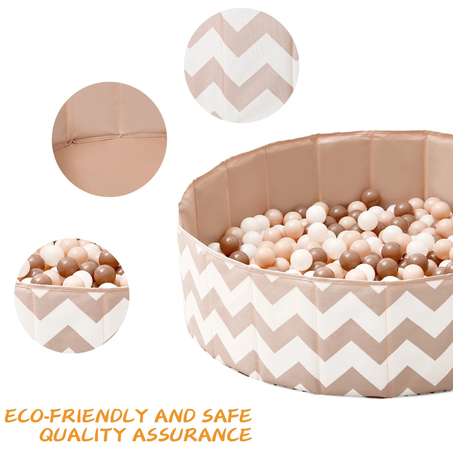 Portable Ball Pit Pool with Oxford Cloth (without Balls)