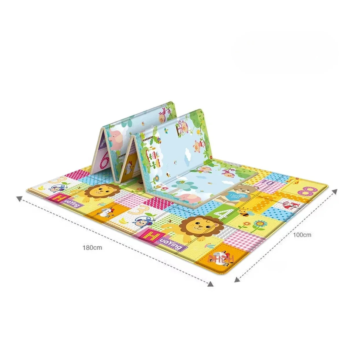 Baby Folding Home Crawling Mat Slip Play Mat Children's Educational Activity Carpet Baby New Things To Protect The Floor
