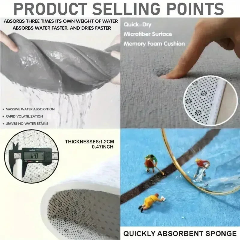 Car Play Mat for Boys and Girls Highway City Traffic-Themed Rugs for Kids Toy Cars Kids Rugs for Playroom Non-Slip Kids Play Rug