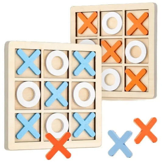 Montessori Wooden Mini Tic Tac Toe