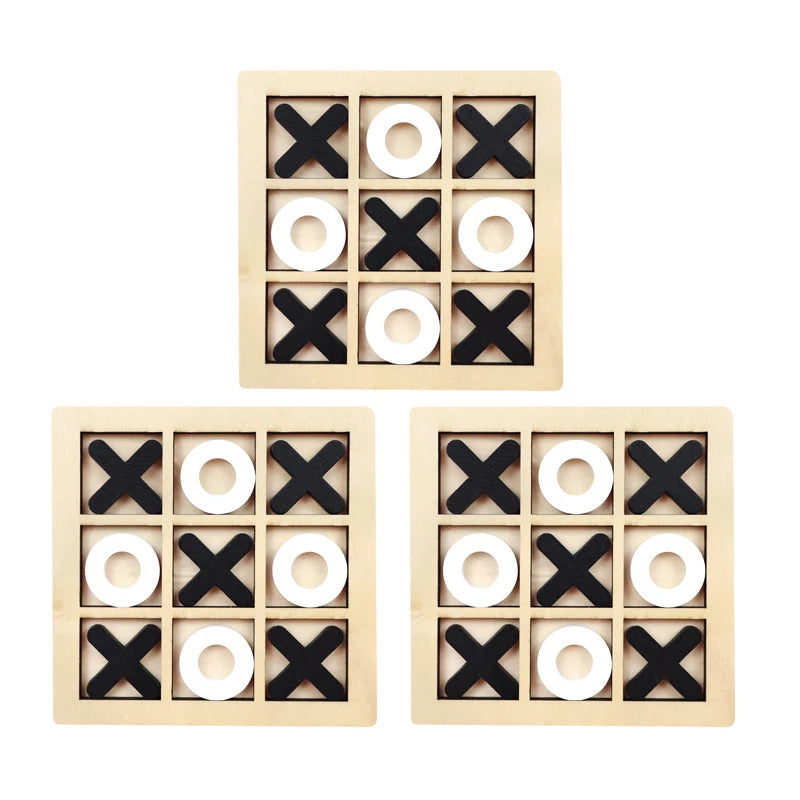 Montessori Wooden Mini Tic Tac Toe