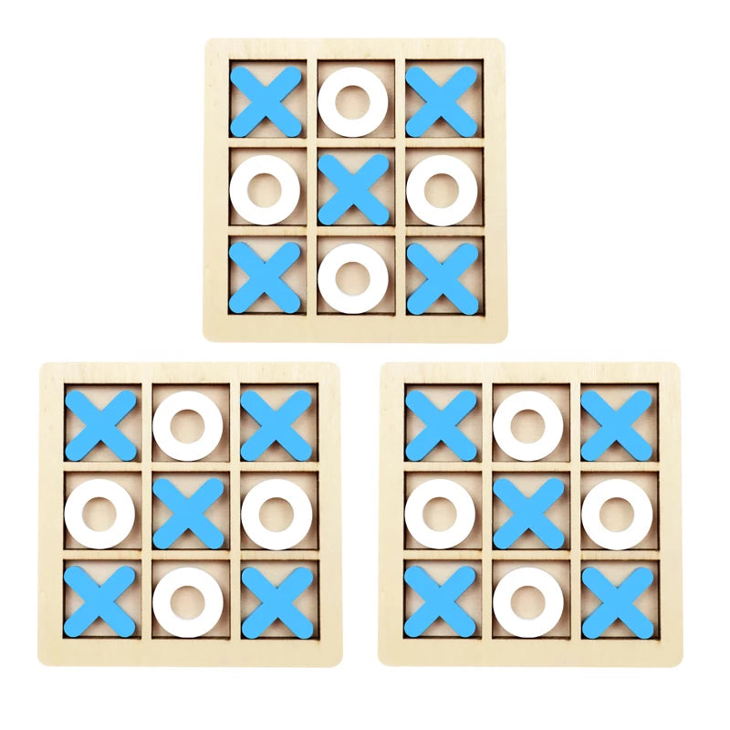 Montessori Wooden Mini Tic Tac Toe
