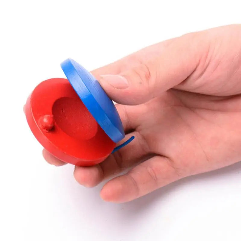 Wooden Musical Instrument Castanets Small Other Educational Toys Children Kids Rhythm