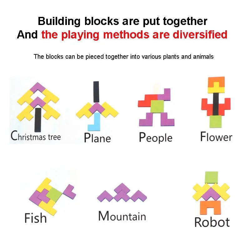 WoodIntellegence Baby Wooden Puzzle