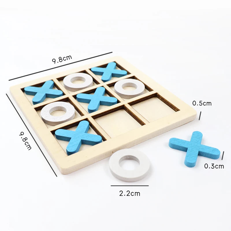 Montessori Wooden Mini Tic Tac Toe