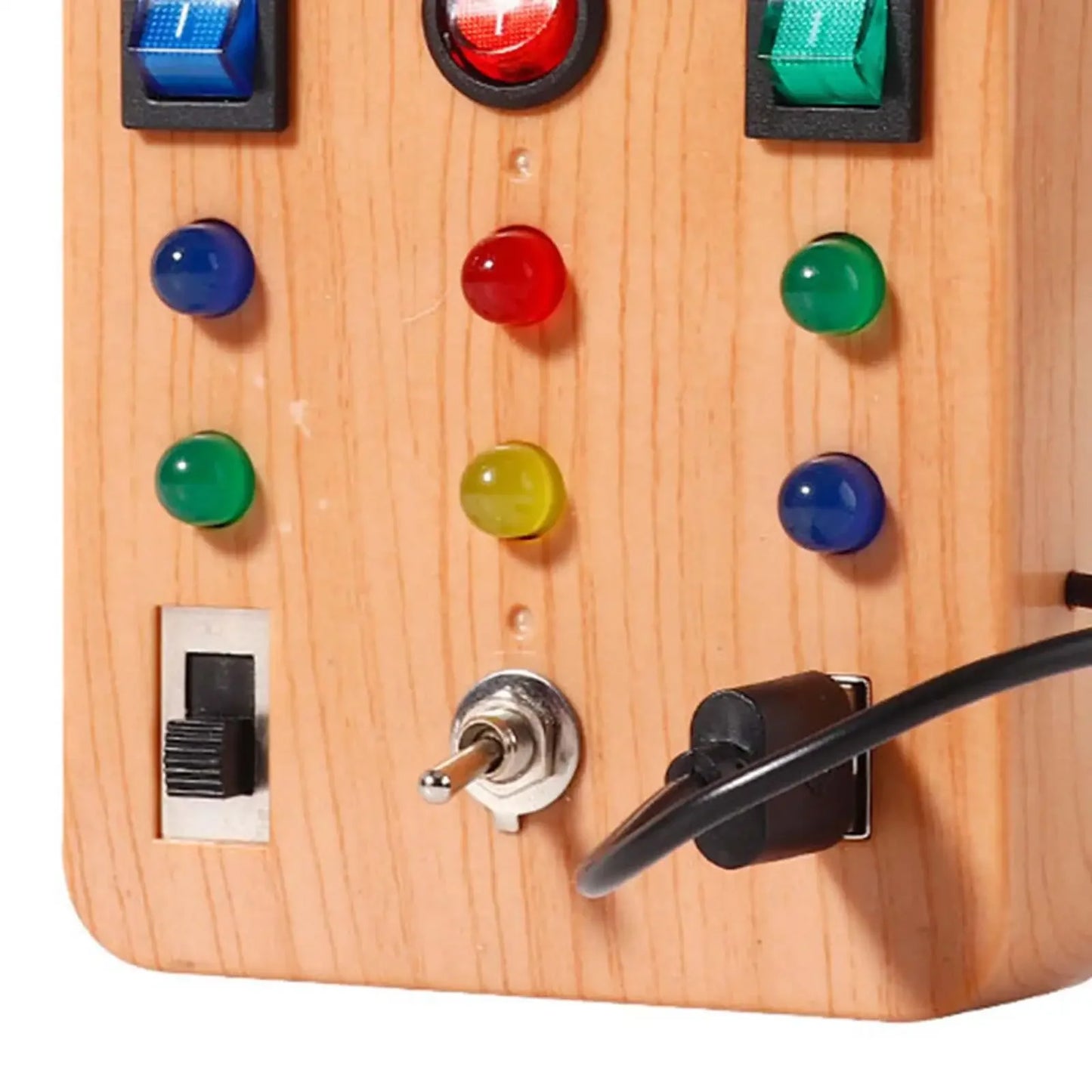 Montessori LED Light Busy Board Simulation Switch Power Board
