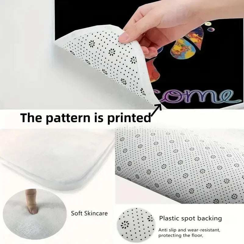 Car Play Mat for Boys and Girls Highway City Traffic-Themed Rugs for Kids Toy Cars Kids Rugs for Playroom Non-Slip Kids Play Rug