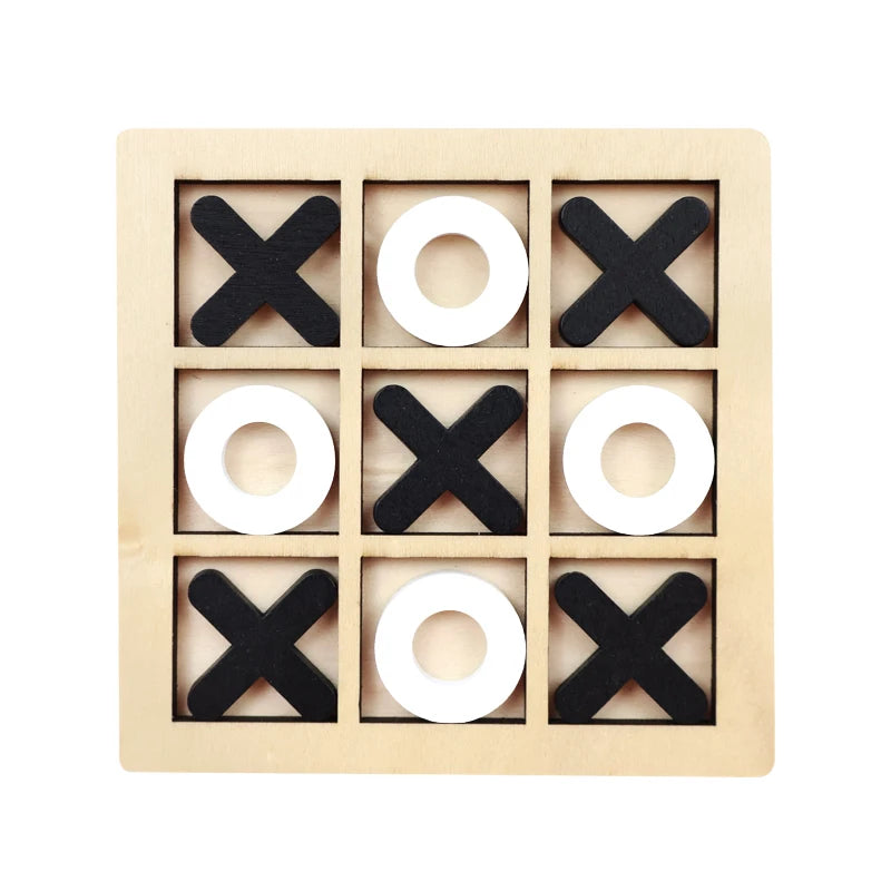 Montessori Wooden Mini Tic Tac Toe