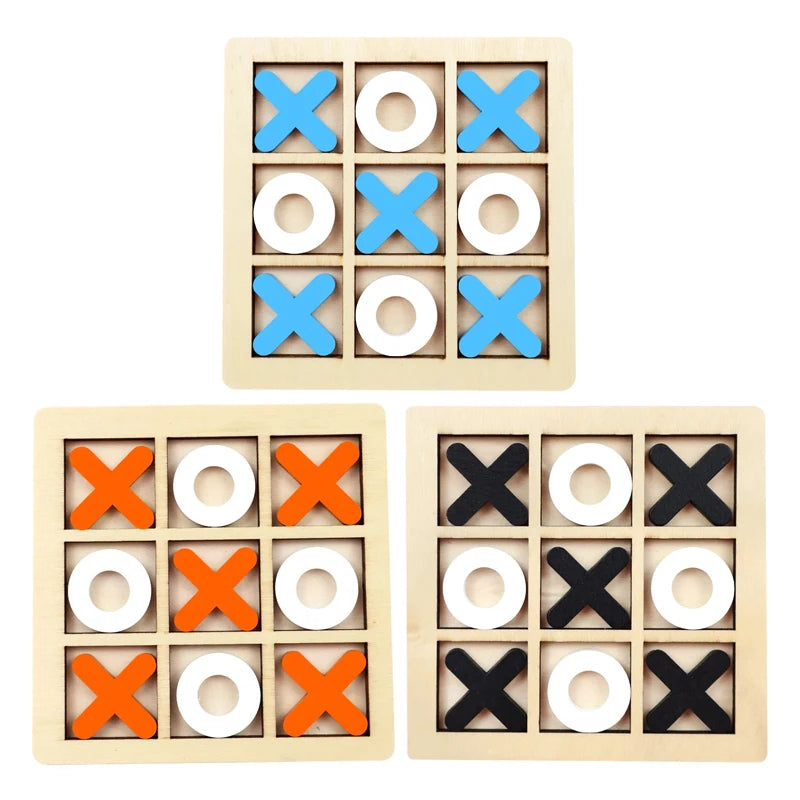 Montessori Wooden Mini Tic Tac Toe
